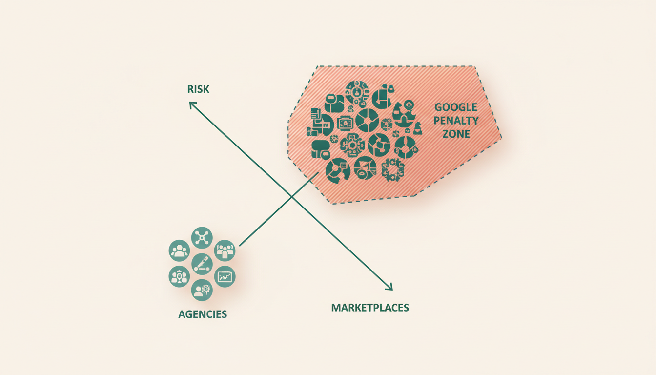 Premium Link Building - What It Is, Who Sells It, and How to Avoid Penalties — illustration